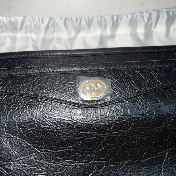 Gucci Morpheus Zip Pouch Leather Pouch - Picture 5 of 10